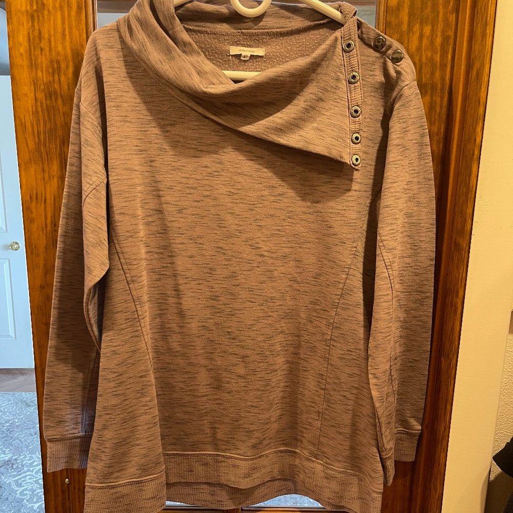 Maurice Sweatshirt, Gray, Size 2XL